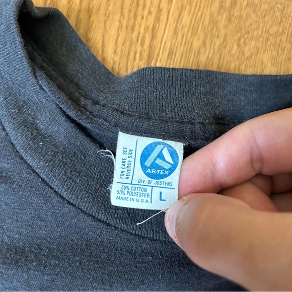 Vintage 80s U.S. Army T-Shirt Single Stitch Made in USA - Picture 2 of 6